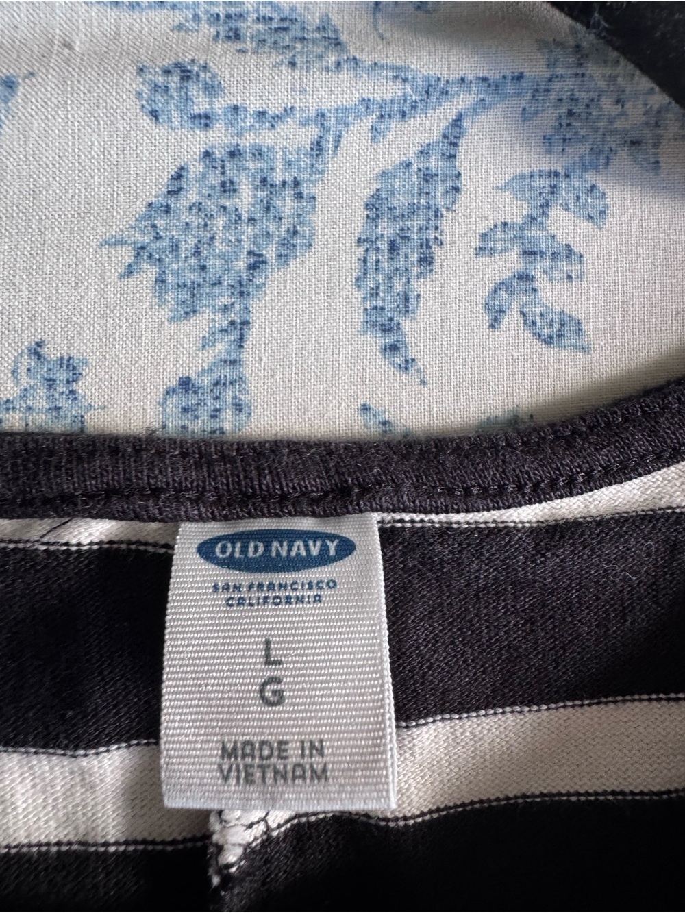 Old Navy Classic Black & White Stripe Women's Dress - Picture 3 of 4